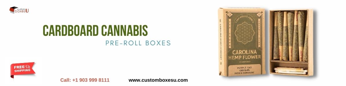 Cardboard Cannabis Pre Roll Boxes